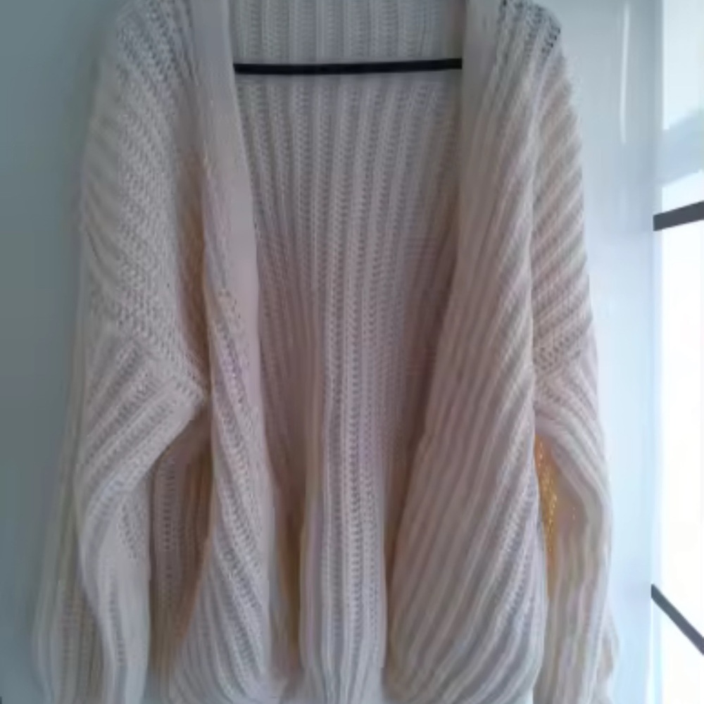 Elegant Cream Women's Sweater